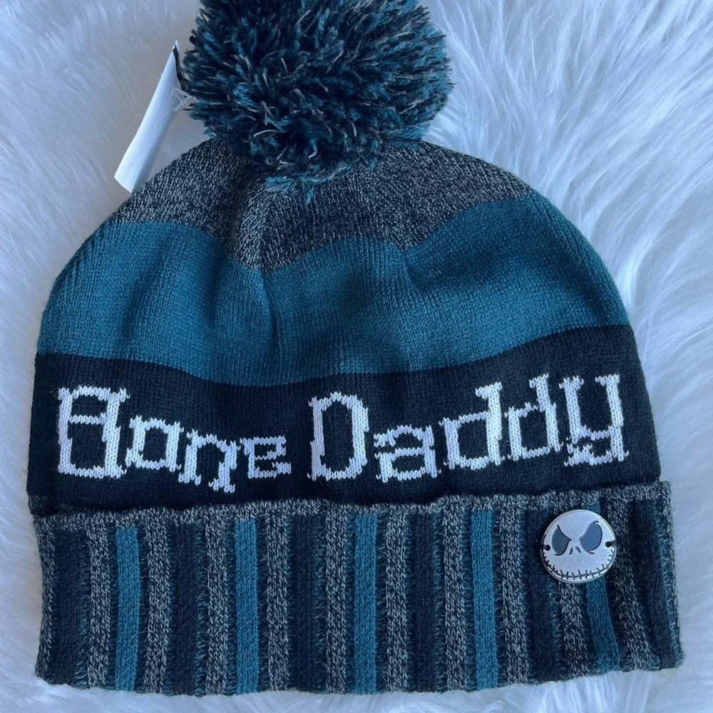 🆕 Disney Parks Nightmare Before Christmas Jack Bone Daddy Halloween Cap Hat